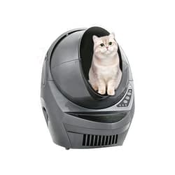SINLOV Automatic Self Cleaning Cat Litter Robot Box,Cleaning Litter Includes, Mat, Fence Filters Clean Smart Robot with APP Control，Quiet Large Space for Cats Kitty Self Scooping