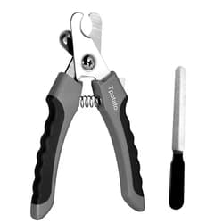Tpotato Dog Nail Clippers,Dog Nail Trimmers for Large Breed Dog with Quick Sensor,Safari Professional Cat Nail Clipper with Safety Guard and Nail File.