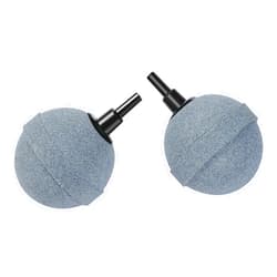 AQUANEAT Air Stones for Ponds 2 Inch, Long Lasting Aerator Oxygen Diffuser, Air Pump Accessories for Aquariums, Fish Tanks, Hydroponics and DWC Reservoirs 2 Pack