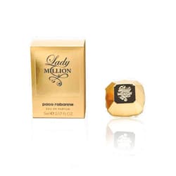 Paco Rabanne Lady Million Perfume for Women Mini Splash EDP 0.17 Fl oz