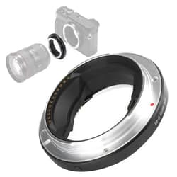 VBESTLIFE EF?GFX Adapter Ring ,for Canon EF Lens for GFX?mount Medium?format Camera ,Auto Focus ,for GFX 50S/GFX 50R/GFX 100S/GFX 100