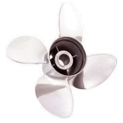 Solas 9553-141-19 Rubex HR4 Stainless Steel 4-Blade Propeller - RH, 14-1/8