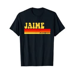 AmaStyle Co. JAIME Name Personalized Idea Men Retro Vintage JAIME T-Shirt