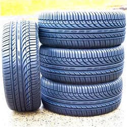 Fullway Set of 4 (FOUR) Fullway HP108 All-Season Passenger Car Performance Radial Tires-205/55R16 205/55/16 205/55-16 91V Load Range SL 4-Ply BSW Black Side Wall UTQG 380AA