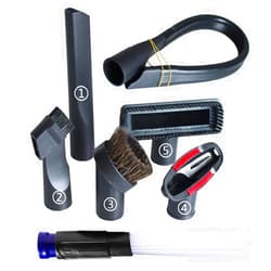 GIBTOOL Universal Vacuum Attachments for Shop Vac Accessories 1 1/4