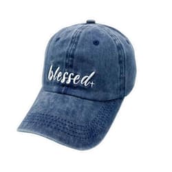 Waldeal Women's Embroidered Dad Hat, Adjustable Vintage Washed Cotton Baseball Cap for Men