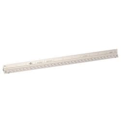 ALVIN Aluminum Architect Triangular Scale Model 2200M-1 Ruler for Drafting and Drawing, Great for Students and Professionals, Architects and Drafters, Anodized Aluminum - 12 Inches