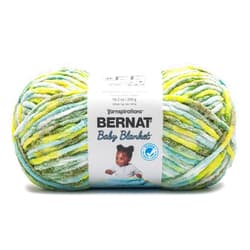Spinrite Bernat Baby Blanket Big Ball Yarn-Sea & Sand