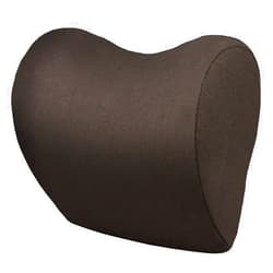 REMIGHTELY BRIGHT Car Neck Pillow - Breathable Mesh Cover with The Perfect Combination of Soft and Comfortable Memory Foam, The Four Seasons Can Apply (Color : Black)