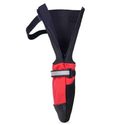 Muttluks, Muttluks Deluxe Waterproof Winter Dog Boots with Side Zipper Opening and Top Fastening Strap for Cold Weather - 4 Boots
