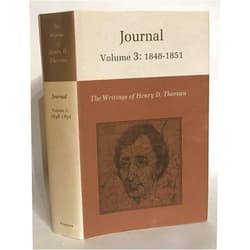 Henry David Thoreau,Robert Sattelmeyer,Mark R. Patterson,William Rossi Journal, Volume 3