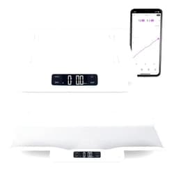 Greater Goods Smart Connected Baby Scale for Infants, Toddlers, and Pets – Digital Bluetooth Baby Weighing Scale with High Accuracy and Easy-to-Read Display