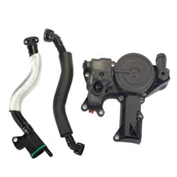 Dasbecan PCV Valve Engine Crankcase Vent Oil Separator Breather Hose Kit Compatible with Audi A3 A4 A5 Q5 TT VW Beetle CC Jetta Passat Tiguan Seat Skoda Replaces# 06H103495 06H103495B