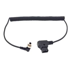 Chikoni D-Tap to Locking DC 5.5 2.5mm Monitor Power Cable Compatible with Atomos Ninja v Anton Bauer Sony Shogun PIX-E7 PIX-E5 Ikan DJI Monitor,Hollyland Mars 400s,Fit for 5.52.5 or 2.1mm, 59inch