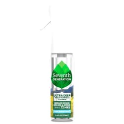 Seventh Generation Ultra Deep Probiotic Multi Surface Cleaner, 9.4 Fl Oz, Fresh Breeze, 80% USDA Biobased All Purpose Cleaning Spray, Breaks Down Tough Grease & Grime, Safe for Kids & Pets