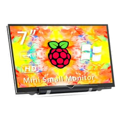 HAMTYSAN 7'' Raspberry Pi Display,800x480 HDMI Mini Small Monitor with Dual-Speaker,LCD Screen for Raspberry Pi 4/3/2/Zero/B/B+ Win11/10/8/7 (Non-Touch)