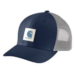 Carhartt Men's Rugged Flex Twill Mesh-Back Logo Patch Cap