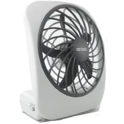 O2COOL O2 Cool 5 in. 2 speed Battery Personal Fan