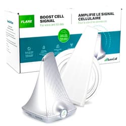SureCall Flare 3.0 Cell Phone Signal Booster for Home & Office up to 3500 sq ft, Boosts 5G/4G LTE, Yagi Outdoor Antenna, Multi-User, Verizon AT&T Sprint T-Mobile, FCC Approved, USA Company