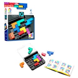 SmartGames IQ Flow – Travel Logic Sliding Puzzle Game with 120 Challenges, STEM Brain Teaser for Kids and Adults, Compact Single Player Sliding Puzzle, Ages 7+