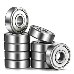 Donepart 627ZZ Bearing 7mm x 22mmx 7mm Ball Bearings Double Shielded and Lubricated for Fidget Spinner, Skateboard, Mini Motor, 3D Printer, etc. (10 Pack)