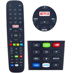 Smartby Universal Remote Control for Polaroid 4K UHD LED LCD Smart TVs