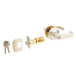 Kwikset 438CNL-15S Light Commercial Carson Entry Door Locks Smart Key Satin Nickel Finish