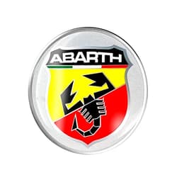 Abarth 21537 Stickers 3d Crest, 50 mm Diameter