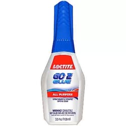 Loctite Go2 Glue All Purpose Adhesive 3.5-Fluid Ounce Bottle (1624412) 3.5 Fluid Ounces Single