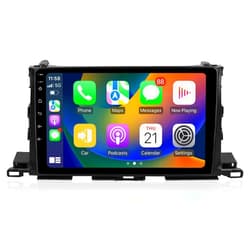 ViaBecs Android 12.0 6G 128G Car Stereo Wireless Apple CarPlay for Toyota Highlander 2014-2019, 10.2