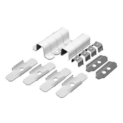 Wiremold Legrand Wiremold BWH-9-10-11 Metal Raceway for Extending Power, 700 Series, Accessory Pack with Mounting Clips, Straps, and Fittings, White (1 Pack)