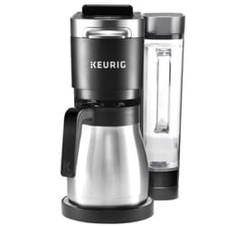 Keurig K-Duo Plus Single Serve & Carafe Coffee Maker, Multi-Position 60oz Removable Reservoir, Programmable Auto Brew Carafe, Black
