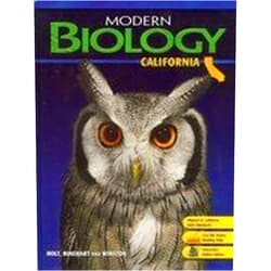 By unknown author (Author) Modern Biology California by RINEHART AND WINSTON HOLT (2007-01-01)