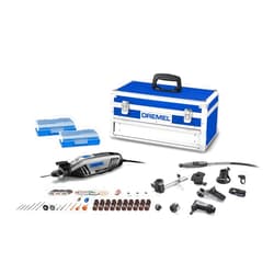 Dremel 4300-9/64 Versatile Rotary Tool Kit with Flex Shaft - 9 Attachments & 64 Accessories - Ideal for Engraving, Etching, Sanding, and Polishing