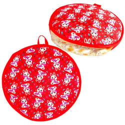 XANADU 2 PCS Microwave Tortilla Warmer Pouch 12 Inch Insulated Pouch Cloth Microwavable Warmer Bag Bolsa Para Calentar Tortillas Caliente Microondas