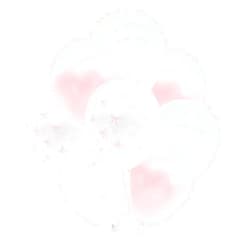 xo, Fetti Party Decorations Pink Latex Bow Balloons - 24 pk, 12