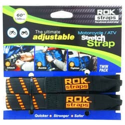ROK Straps ROK-10031 Black/Orange 18