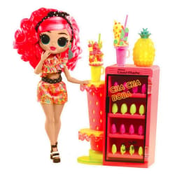L.O.L. Surprise! LOL Surprise OMG Sweet Nails – Pinky Pops Fruit Shop with 15 Surprises, Including Real Nail Polish, Press On Nails, Sticker Sheets, Glitter, 1 Fashion Doll, and More! – Great Gift for Kids Ages 4+