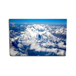 VIUBGCPS Canvas Print Pictures Wall Art Painting Mount Everest Himalaya Aerial View Framed & Stretched Posters Ready to Hang Home Decor Artworks - 20x32inch