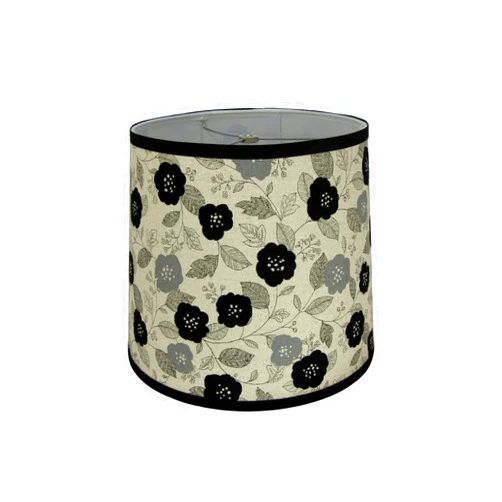 Albert Estate LTD, Floral Print Lamp Shade,Hardback, Washer Fitter (12)