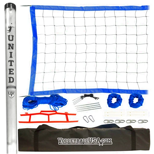 United Volleyball High Strength Portable Volleyball Net System