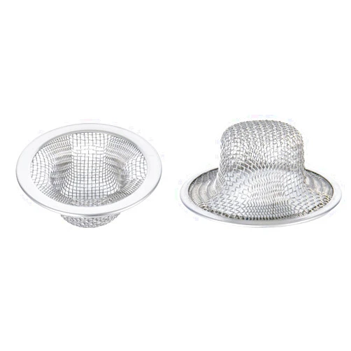 Thelivingstar 2.75'' Diameter Mesh 304 Stainless Steel Sink Strainer Hair Catcher Stopper Bathtub Shower Drain Hole Filter (2Pack)