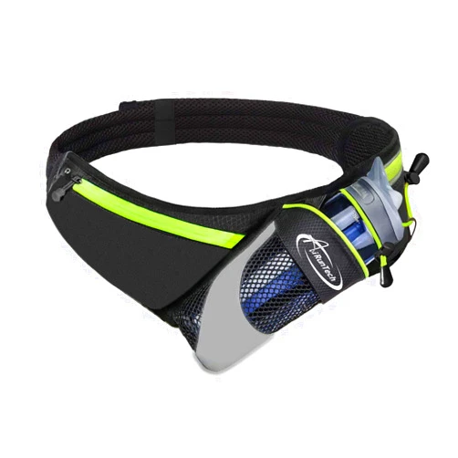 AiRunTech Running Hydration Belt with Water Bottle Holder,Hiking Fanny Pack for Phone and Wallet,Running Bag Runners Essentials Accessories Marathon Triathlon Walking Jogging Gear Gift