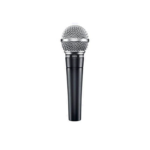 Shure SM58 Pro XLR Dynamic Microphone with 25-Foot XLR-XLR Cable - Professional Studio & Live Performance Cardioid Mic for Vocals, Podcasting, and Recording (SM58-CN)