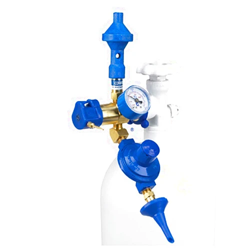 Mayflower Products Conwin Precision Plus 60/40 Helium/Air Push Valve Balloon Inflator, Medium, Multicolor