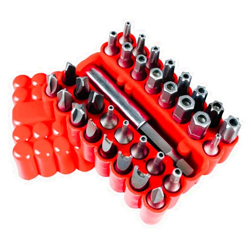 ARTESIA TOOL 33 Pc Security Bit Tamper Proof & Resistant Set | Chrome Vandium Construction | Includes SAE Hex, Metric Hex, Star Bits, Torq, Spanner, and Triwing for Multi-Purpose Use