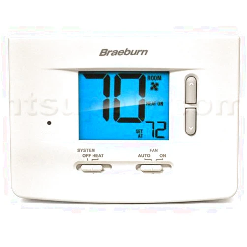 Braeburn Model 1025NC Heat-Only Tamper-Proof Therm