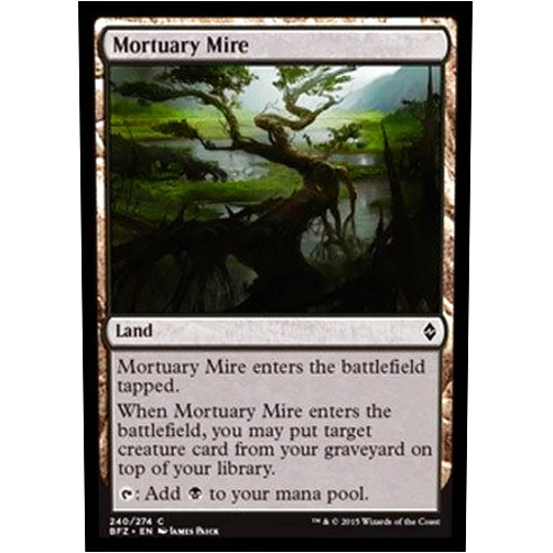 Magic The Gathering Magic: the Gathering - Mortuary Mire (240/274) - Battle for Zendikar
