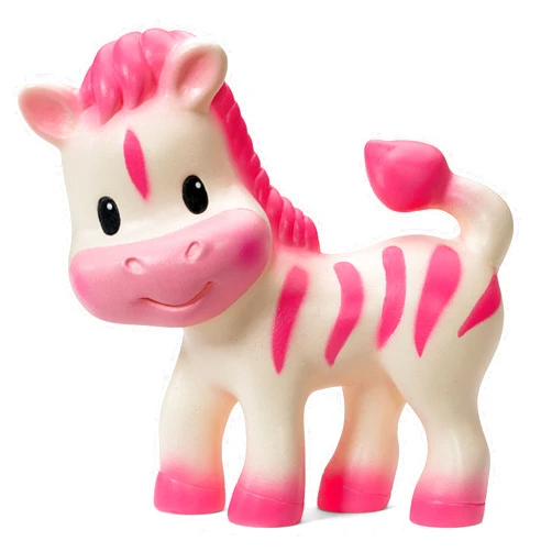 Infantino Teether Toy, Squeeze and TeeThe Zebra