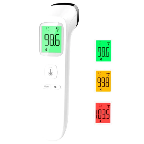 GoodBaby No-Touch Thermometer for Adults and Kids, Accurate Digital Baby Thermometer, FSA HSA Eligible, Fever Alarm & Silent Mode, 2 in 1 Forehead & Object Thermometer